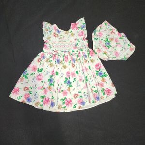Bonnie baby floral dress size 12 months